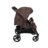 BABYTROLD sportinis vežimėlis dvyniams OS2, Chocolate, 13-82BRO 
