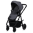 LIONELO universalus vežimėlis AMBER PLUS 3in1, Grey graphite, LO-AMBER PLUS 