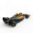 RASTAR 1:18 valdomas automobilis McLaren F1 MCL36, 93300 93300