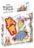TOTUM WINNIE THE POOH kūrybinis rinkinys Lacing cards, TT690203 