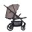 BABYTROLD universalus vežimėlis MALAGA 2in1, Sand, 13-51SA-P 