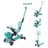 GLOBBER paspirtukas Go Up Baby Light 360, 3in1,mėtinis, 844-206 