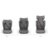 KINDERKRAFT automobilinė kėdutė JUNIOR FIX 2 PLUS, 100-150 cm., Grey, KCJUFI20GRYPL0N 