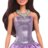 BARBIE madistė pūsta violetine suknele, HYT92 
