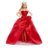 BARBIE HOLIDAY kolekcinė lėlė raudona suknele, JJX65 