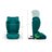KINDERKRAFT automobilinė kėdutė JUNIOR FIX 2 PLUS, 100-150 cm., Green, KCJUFI20GREPL0N 