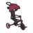 GLOBBER triratukas Explorer Trike Foldable 4in1, burgundiškas, 732-202-2 