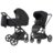 CARRELLO universalus vežimėlis ALFA 2IN1, Rock black, CRL-6522 