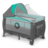 LIONELO lovelė-maniežas SVEN PLUS, Turquoise/Grey, LO-SVEN PLUS 