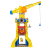RUBBLE & CREW statybos rinkinys su kinetiniu smėliu Bark Yard, 6067494 