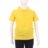 MAMAJUM polo marškinėliai trumpomis rankovėmis, 10-000005, geltoni, 122/128 cm 