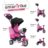 SmarTrike Swing DLX triratukas, rožinis, 6500600 