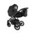 MILLI universalus vežimėlis MOON 3in1, Black, 5903357317263(carseat) 