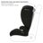 KINDERKRAFT automobilinė kėdutė I-SPARK 2 PLUS I-SIZE, 100-150 cm., Black, KCISPA02BLKPL00 