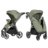CARRELLO sportinis vežimėlis BRAVO SL DELUXE, Mosaic green, CRL-5520  