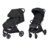 CARRELLO sportinis vežimėlis NERO, Rich Black, CRL-5514 