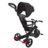 GLOBBER triratukas Explorer Trike 4in1, juodas, 634-120 