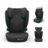 KINDERKRAFT automobilinė kėdutė JUNIOR FIX 2 PLUS, 100-150 cm., Black, KCJUFI20BLKPL0N 
