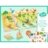 DJECO kūrybinis rinkinys Lift-up Stickers - Farm, DJ00045 