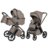 CARRELLO universalus vežimėlis 2in1 VECTOR F, Flannel Beige, CRL-6700 