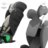 KINDERKRAFT automobilinė kėdutė JUNIOR FIX 2 PLUS, 100-150 cm., Grey, KCJUFI20GRYPL0N 