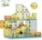 PICASSO TILES Magnetinis konstruktorius su 8 mašinomis Construction 45 det., PTQ11 
