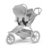 THULE sportinis vežimėlis URBAN GLIDE 3, Mist green, 10101986 