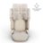 KINDERKRAFT automobilinė kėdutė XPAND 2 PRO, 100-150 cm., Beige, KCXPPR02BEG0000 