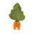 Oli&Carol Cathy the Carrot Mini Doudou-Teether, 0+ 