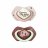 CANPOL BABIES simetrinis silikoninis čiulptukas SLEEPY KOALA, 18m+, pink, 2vnt., 22/660_pin 22/660_pin