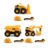 CAT žaidimų rinkinys Tough Tracks Construction Crew Set, asort., 82060 