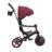 GLOBBER triratukas Explorer Trike Foldable 4in1, burgundiškas, 732-202-2 