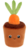 KEEL TOYS pliušinis gėlių vazonėlis Surprise Carrot, 25 cm, SE4954 