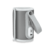 LIONELO buteliukų šildytuvas THERMUP GO, Grey silver, LOC-THERMUP GO  