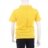 MAMAJUM polo marškinėliai trumpomis rankovėmis, 10-000005, geltoni, 122/128 cm 