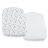 CHICCO lopšiuko BABY HUG paklodės GREY SHEEP, 2 vnt, 09005010910990 