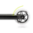 LIONELO paspirtukas WHIZZ, Green lime black, LO-WHIZZ 