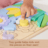 FISHER-PRICE Wood medinė dėlionė gėlės, HXT97 