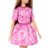 BARBIE FASHIONISTAS lėlė madistė šviesiais plaukais, JJN62 
