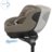 MAXI COSI automobilinė kėdutė PEARL 360 PRO, Truffle, 61-105 cm., 8053251110 