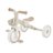 GLOBBER mokomasis triratukas Learning Trike, 2in1 Plus, kokosinis, 737-466 