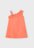 MAYORAL suknelė trumpomis rankovėmis, tangerine, 3937-67, 134 cm 