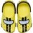CROCS klumpės QUIET, geltonos, 210991-77J, 24 dydis 
