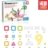 PICASSO TILES Magnetinis konstruktorius Marble Run 45 det., PTMG45 