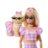 BARBIE Twinning Looks šviesiaplaukės lėlės ir šunelio rinkinys, JFP36 