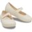 CROCS bateliai BROOKLYN MARY JANE, kreminiai, 209430-160, 25 dydis 