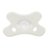 CANPOL BABIES 100% silikoninis simetrinis čiulptukas  0-6 mėn., 1 vnt., 24/001_whi 