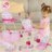 509 Crew Spring Pink lėlės aksesuarų žaidimų rinkinys, 21 vnt, T818034 