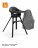 STOKKE aukšta maitinimo kėdutė CLIKK™, midnight black, 552006 552006