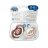 CANPOL BABIES simetrinis silikoninis čiulptukas SLEEPY KOALA, 18m+, pink, 2vnt., 22/660_pin 22/660_pin